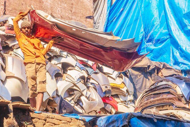 Dharavi Slum Walking Tour: Daily Life in Asia's Largest Slum - Recycling, leather, pottery, food, and textiles