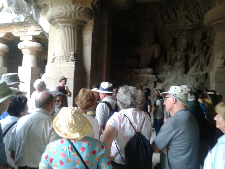 Elephanta Cave Tour with Bollywood Tour - Entering a working Bollywood studio