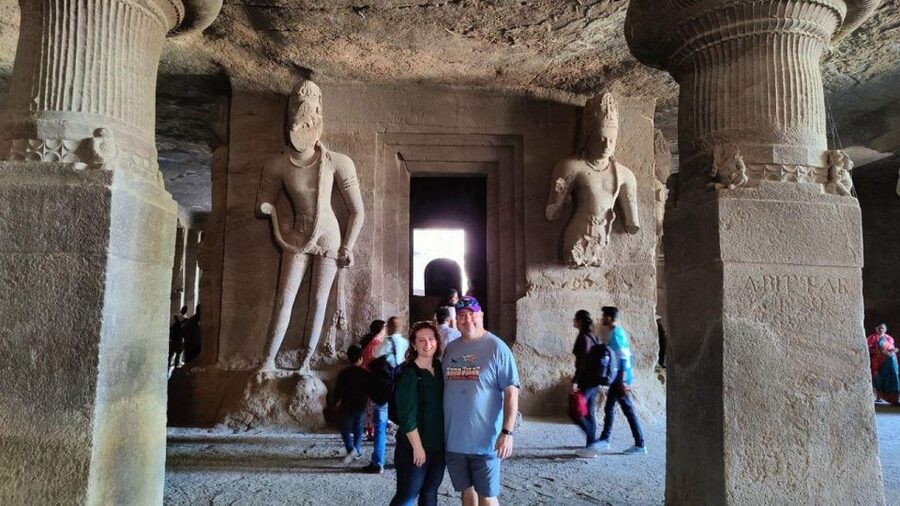Elephanta Caves & Island Guided Tour - Inside Cave 1: Shiva in stone