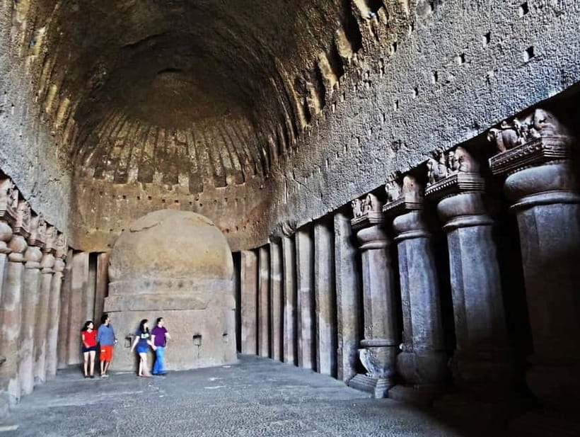 From Mumbai: Day Trip to Global Pagoda and Kanheri Caves - What the $65 price really covers