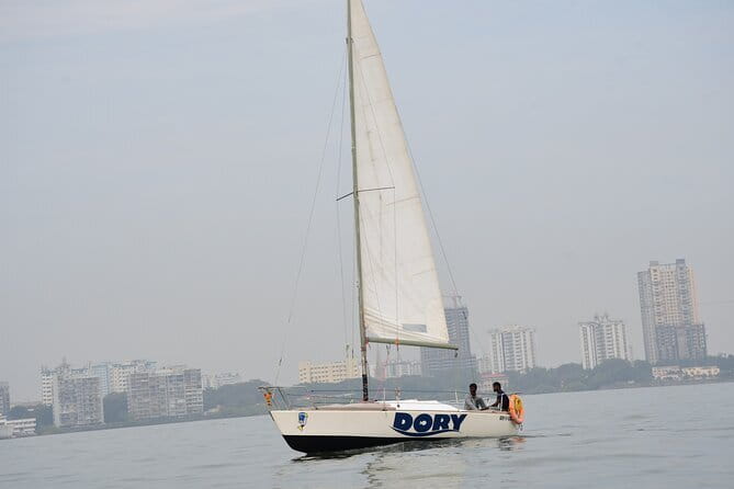 Mumbai Bay Breeze Sail on a Compact Yacht Experience - Mumbai skyline, lighthouses, and open water