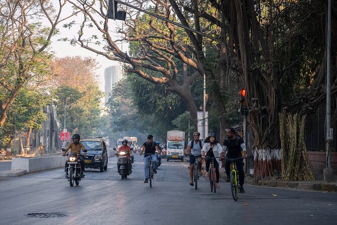 Mumbai Bicycle Tour - Three kilometers along Marine Drive