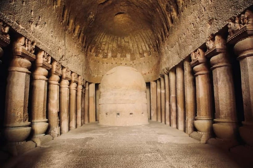Mumbai: Buddhist Kanheri Caves with Golden Pagoda Temple - Key points to know before you go