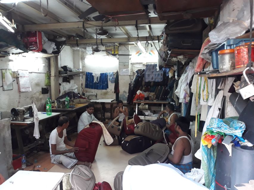 Mumbai: Dharavi Slum Walking Tour with Local Slum Dweller - Leather workshops and small businesses in tight spaces