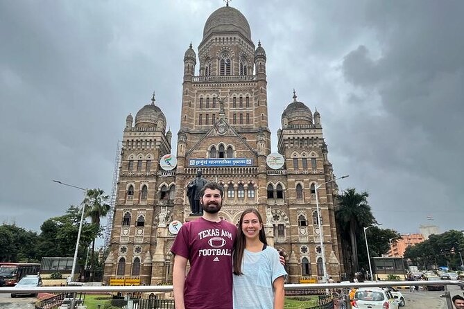Mumbai Full-Day Sightseeing & Dharavi Slum Tour - Marine Drive and the hills above the city