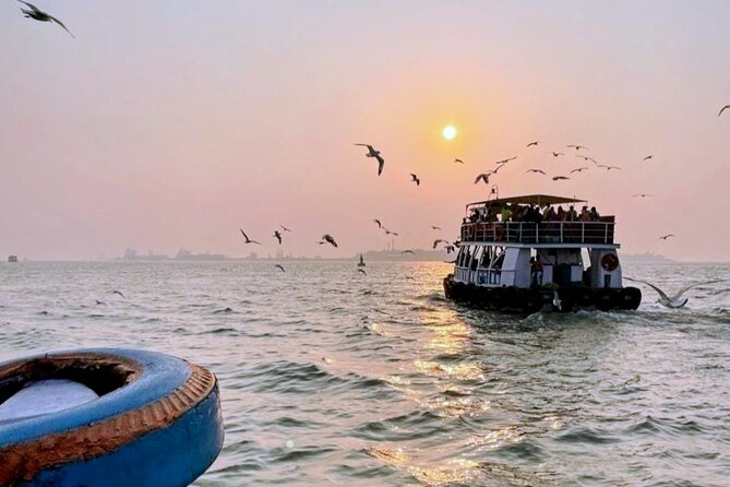 Mumbai Heritage Walk and Elephanta Caves Experience - The one-hour ferry to Elephanta Island