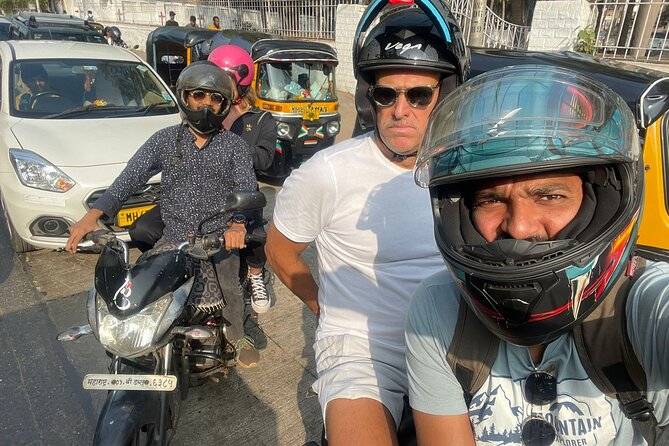 Mumbai Sightseeing By Motorbike - Gateway of India and the port