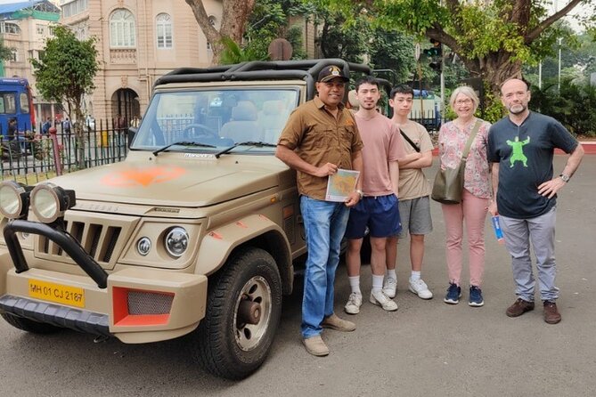 Private Guided Open Jeep Tour in Fort & Colaba - Oval Maidan and Mumbai’s civic face
