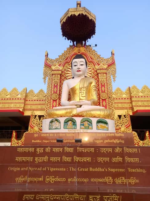 Private Mumbai Tour: Kanheri Caves & Golden Pagoda Temple - Starting from Mumbai with a private vehicle