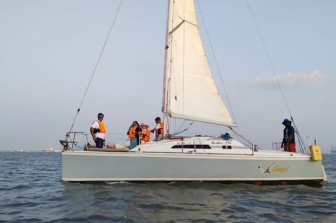 Sailing Experience in Mumbai on Mid Size Yacht - A two-hour route with room to set your own pace