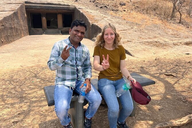 Sanjay Gandhi National Park+ Kanheri Caves + Temple +Tigar Safari - A short stop at the Trimurti Jain Temple